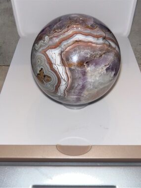 71mm Amethyst/Crazy Lace Sphere